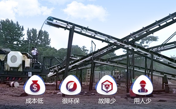 山西時(shí)產(chǎn)120噸煤炭移動(dòng)制砂現(xiàn)場案例加工優(yōu)勢(shì)
