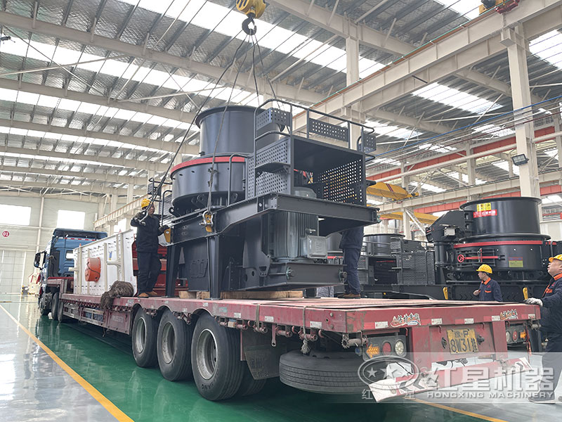 沖擊式制砂機(jī)車(chē)間發(fā)貨