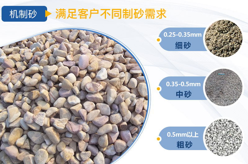 鵝卵石制的砂與河沙的質(zhì)量誰(shuí)更勝一籌？鵝卵石制砂機(jī)器多少錢