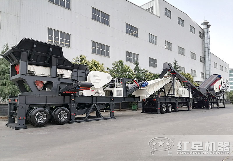 小型移動鄂破，時產(chǎn)量85-650t/h