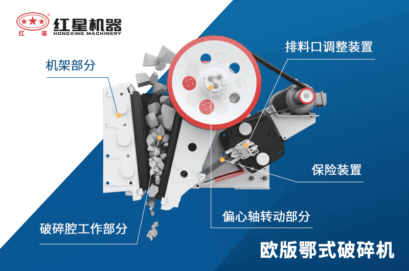 250X400顎式破碎機(jī)粉碎石頭原理