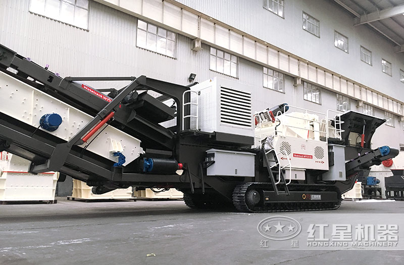移動破碎機(jī)+反擊破