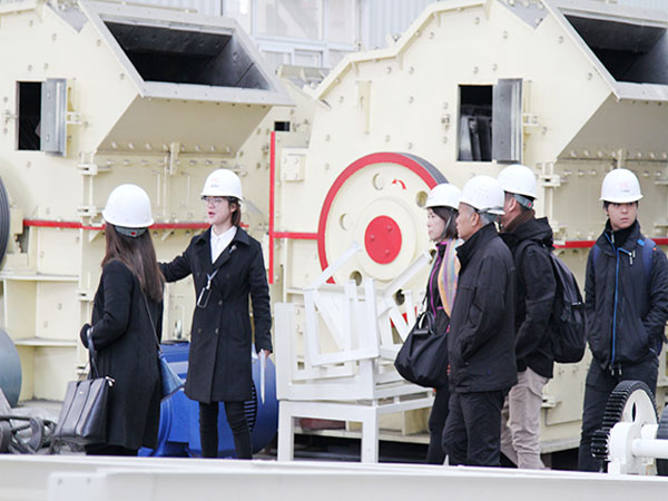 外國(guó)客戶(hù)參觀