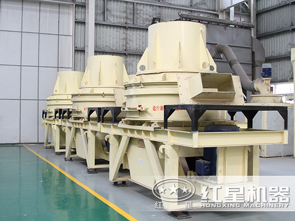 重晶石制砂機(jī)車(chē)間實(shí)拍