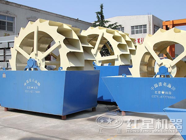 輪式洗石機