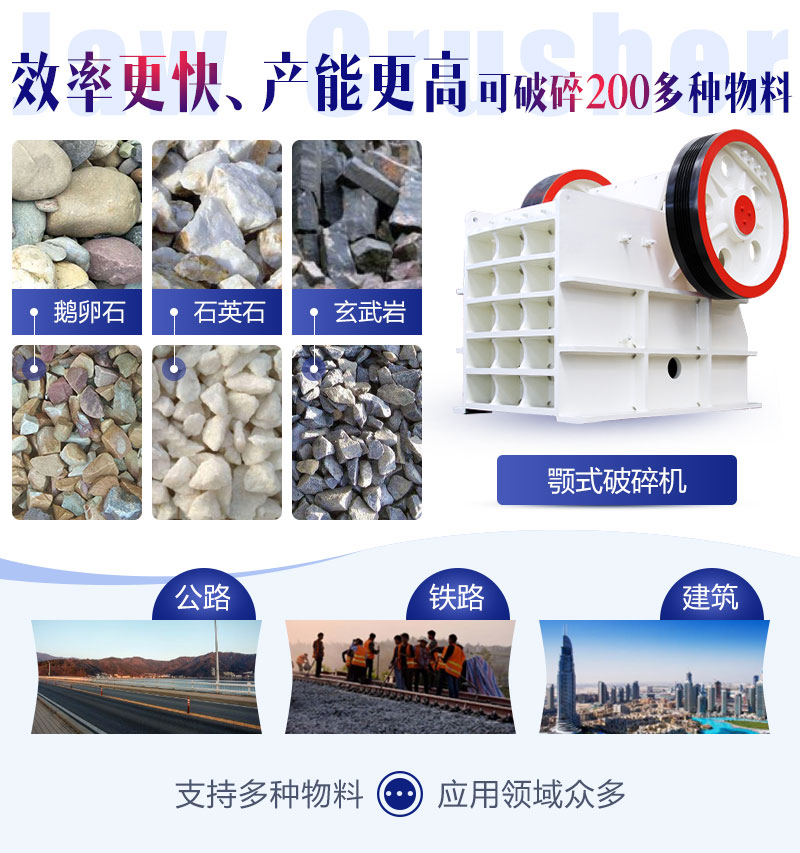 固定式石頭粉碎機(jī)用途