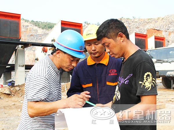廠家駐派技術人員現(xiàn)場指導，貼心到位