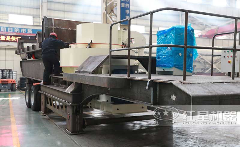 流動制砂機(jī)車間實(shí)拍