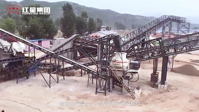 一臺HVI制砂機(jī)可挑制沙大梁