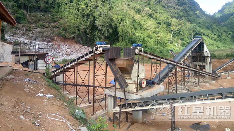 軟石料破碎制沙就用反擊式破碎機(jī)