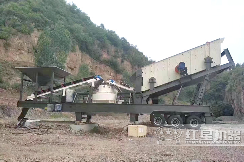 小型移動(dòng)制砂機(jī)一體式占地面積小