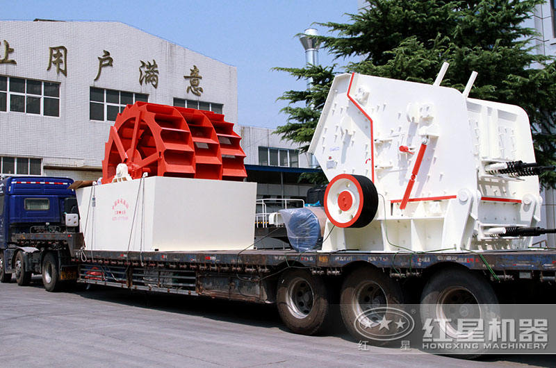 反擊破碎石機(jī)廠家專(zhuān)車(chē)運(yùn)輸，價(jià)格合理