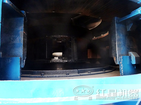 細碎制砂機內(nèi)部結構圖